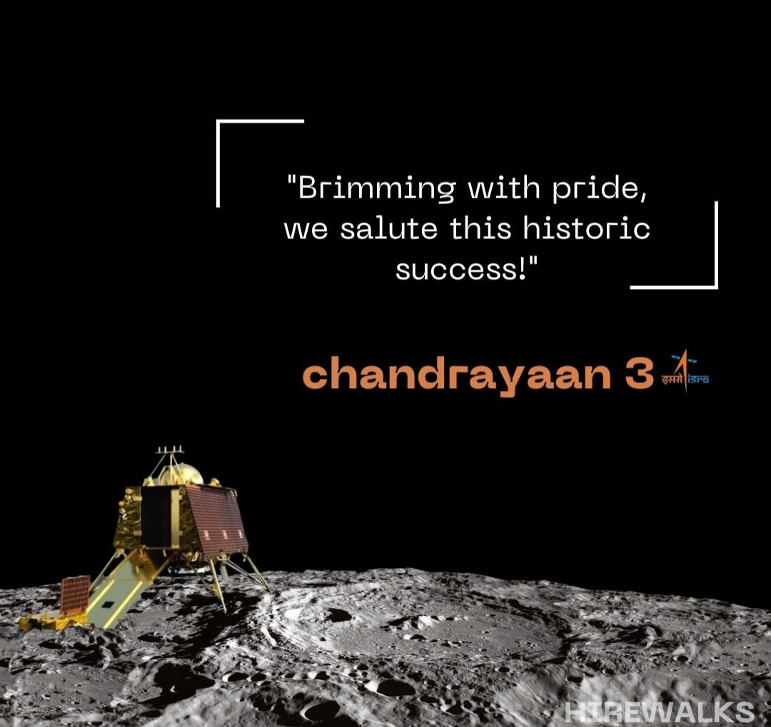 thegrkrishna's tweet photo. History is made here today!
The 1st country to land on the south pole of the moon.
Cheers to the brilliant minds behind this magnificent moment @isro.in @indian_isro @chandrayan_3 @narendramodi @ourindia https://t.co/gV170b3H0T