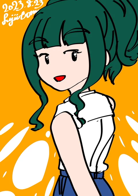 寝る前に色々落書きしたふじともです 