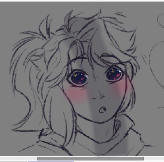 KnowAnyway's tweet photo. It was originally a little scary sketch, but something went wrong
finally i can show it lmao https://t.co/1MpqBxOBCz