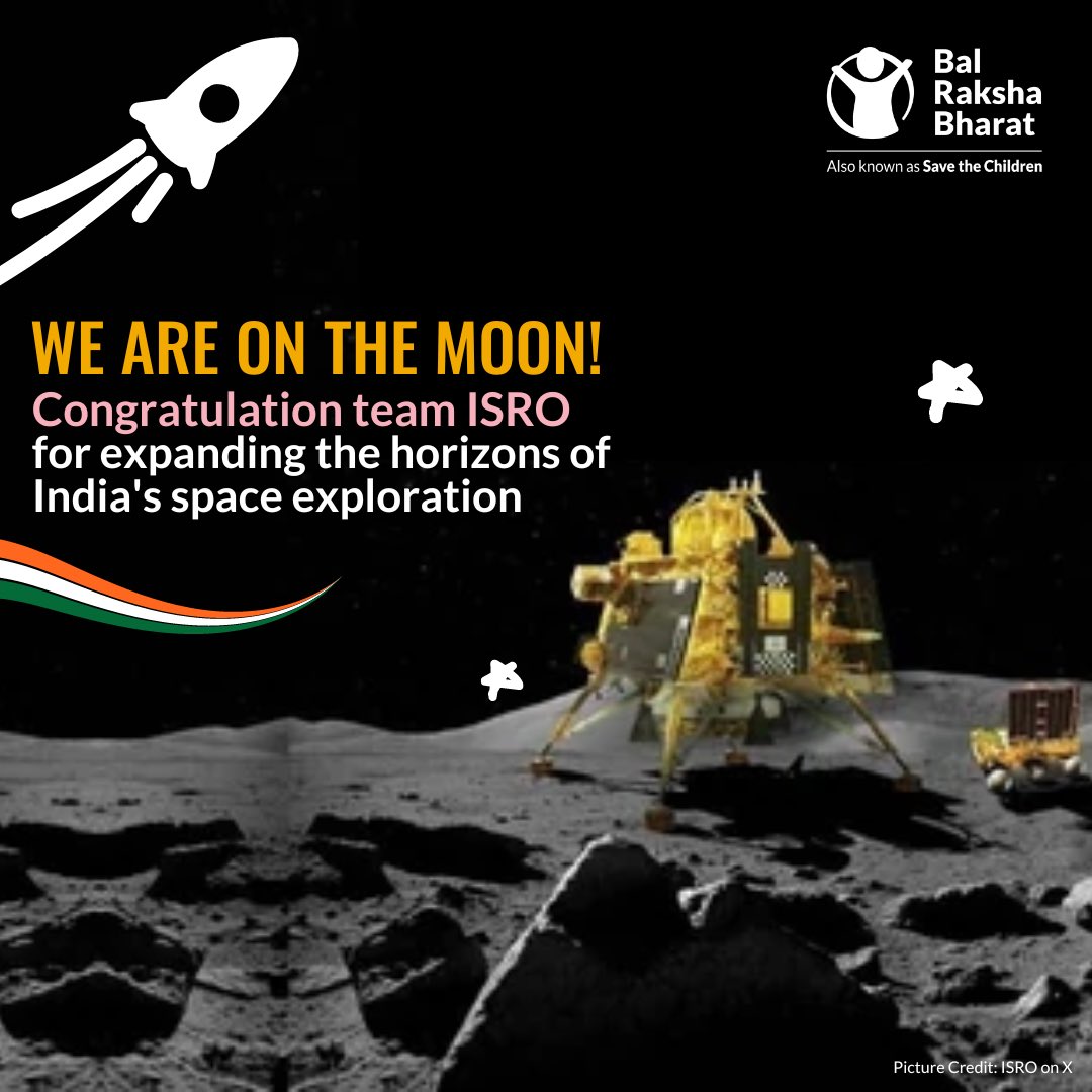 Such incredible moments of glory! #Chandrayaan3Landing is a feat par excellence and makes every Indian proud. Huge congratulations 👏 to Team @isro and everyone involved. May the spirit of science and enquiry continues to be nurtured in India 🇮🇳 #IndiaOnMoon #ISRO