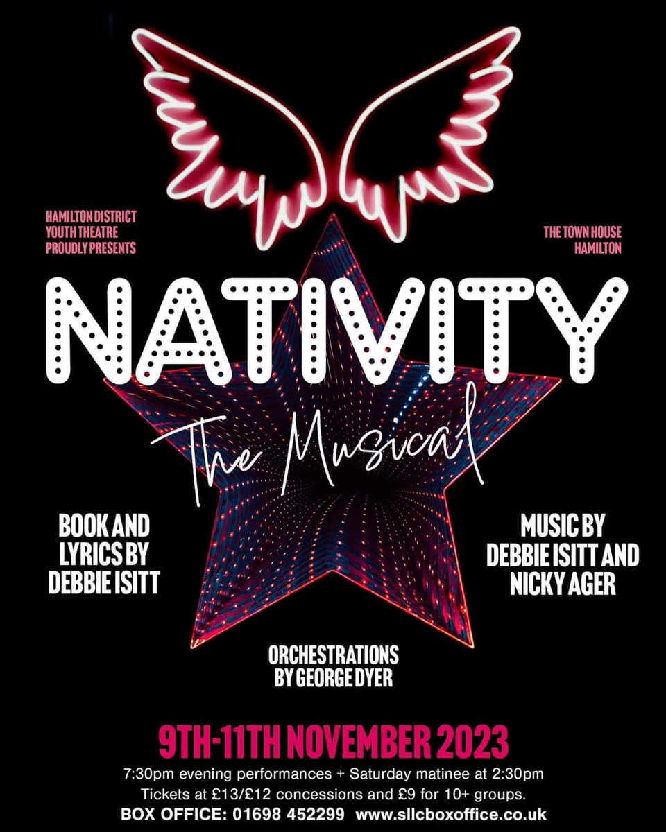 Can't wait to play Mr Poppy in @HDYT production of Nativity the Musical...tickets on sale #nativitymusical #youththeatre