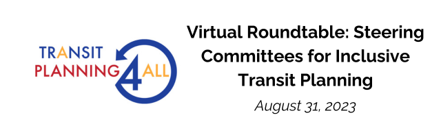 How do you form a successful steering committee? Join us on 8/31 from 1-2pm ET for a virtual roundtable exploring strategies and lessons learned for developing #inclusive steering committees. Register here: us02web.zoom.us/meeting/regist….