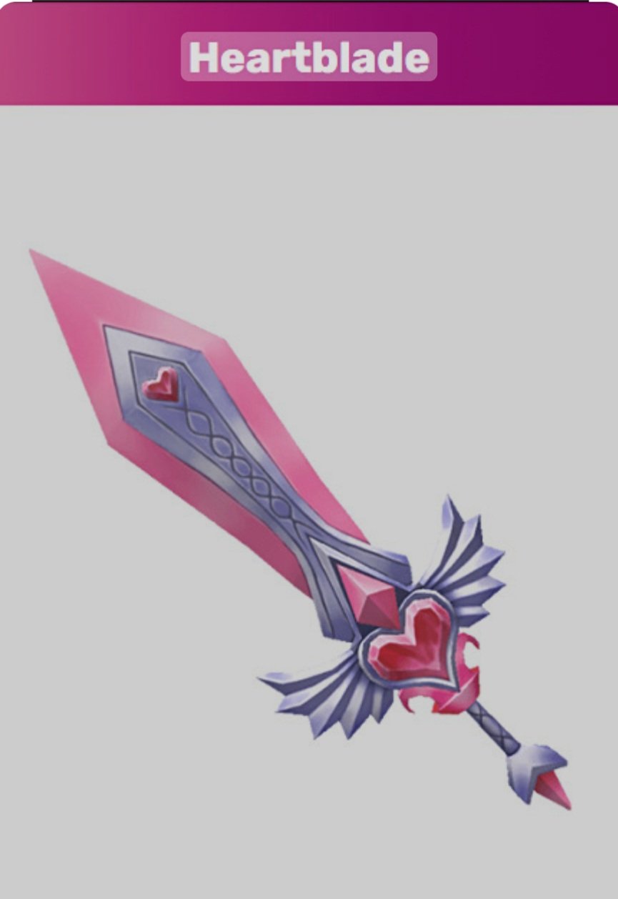 New limited HEARTBLADE godly in mm2! 