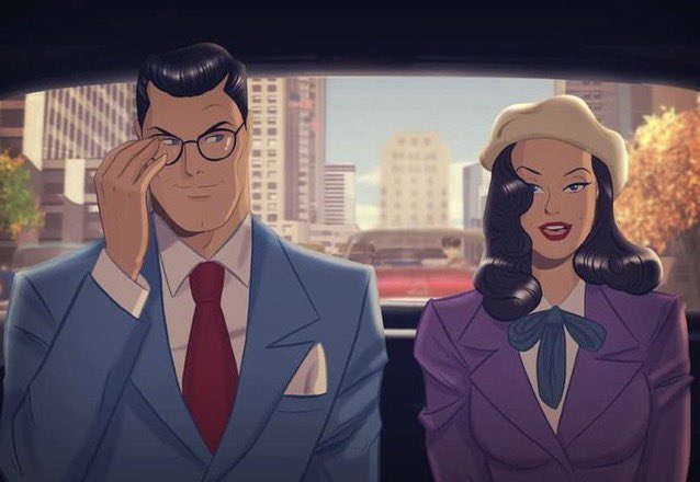 Accompanying <a href="/AffableAuthor/">ℒ𝑜𝒾𝓈 ℒ𝒶𝓃𝑒 𝒦𝑒𝓃𝓉</a> for what’s sure to be another Pulitzer Prize worthy piece. His #WCW Lois Lane-Kent.