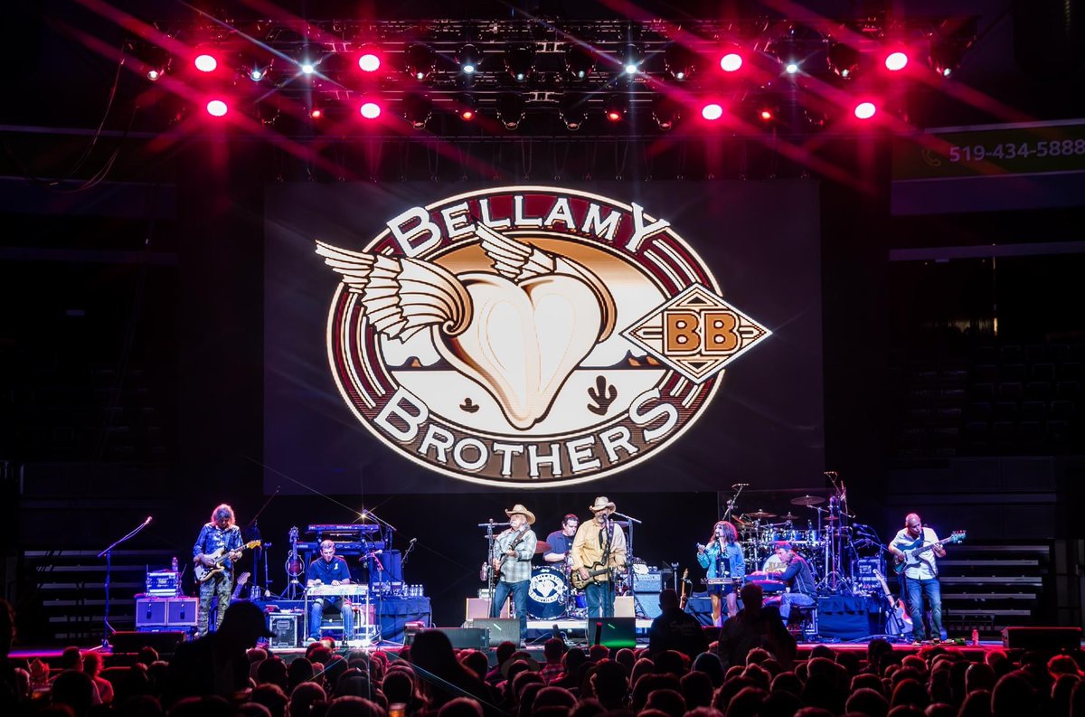Lots of fun with <a href="/TheAlabamaBand/">ALABAMA</a> in London Ontario last night, seems like old times. We’ll see ya in Ottawa tomorrow evening. #countrymusic

bellamybrothers.com/tour