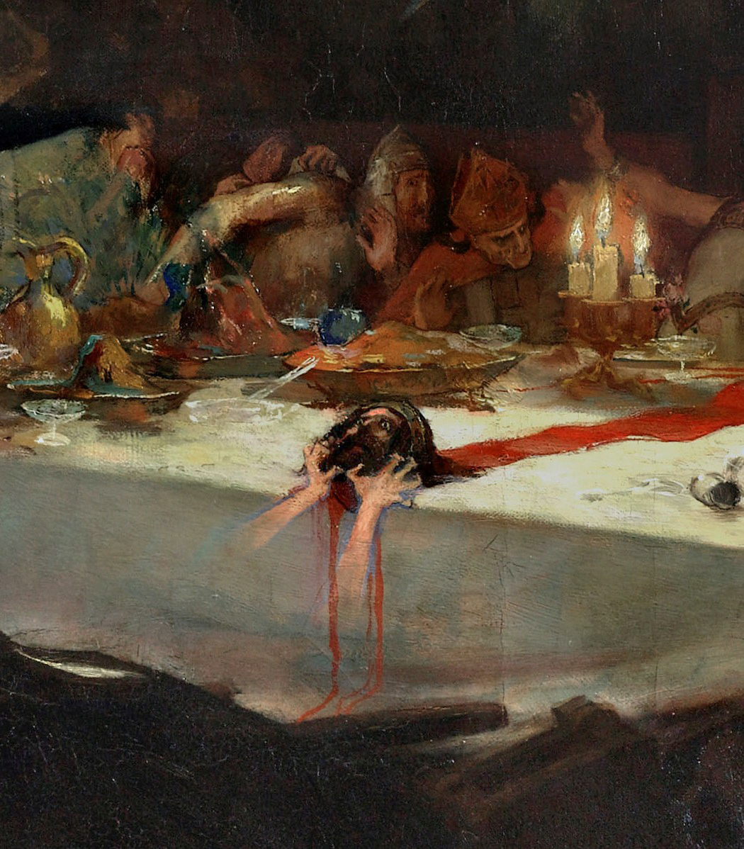 Les deux têtes, 1898, by Auguste Leroux