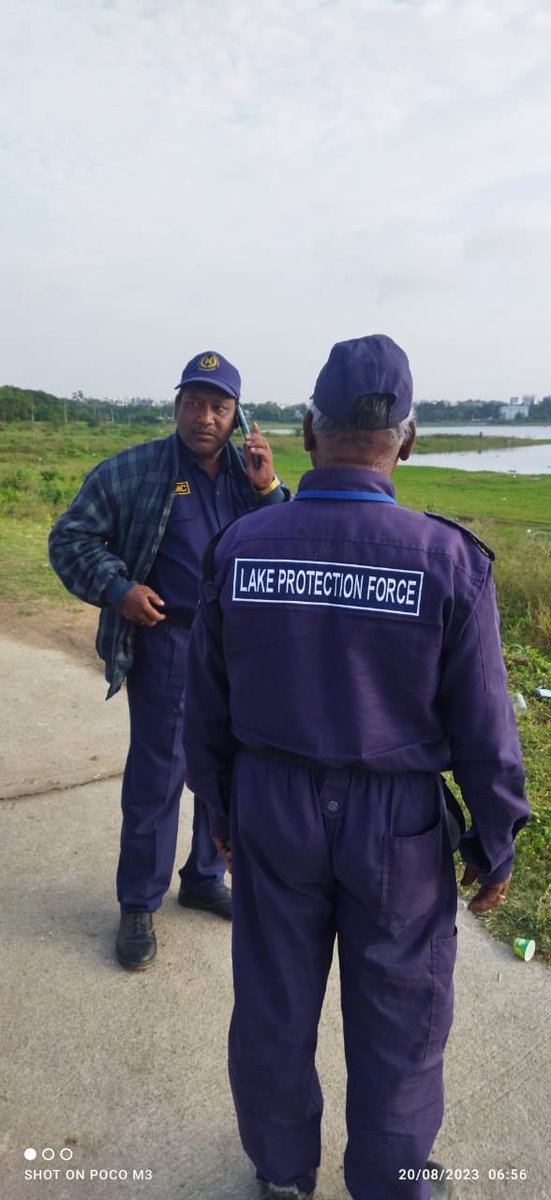 manreddy's tweet photo. Thank you @Director_EVDM for deploying Lake Protection Force at Kapra Lake (3 shifts) @CommissionrGHMC @GHMCOnline #savekapralake from unruly elements, spoiling and throwing garbage in the lake! #fenkomatt https://t.co/yDadWRkVy4
