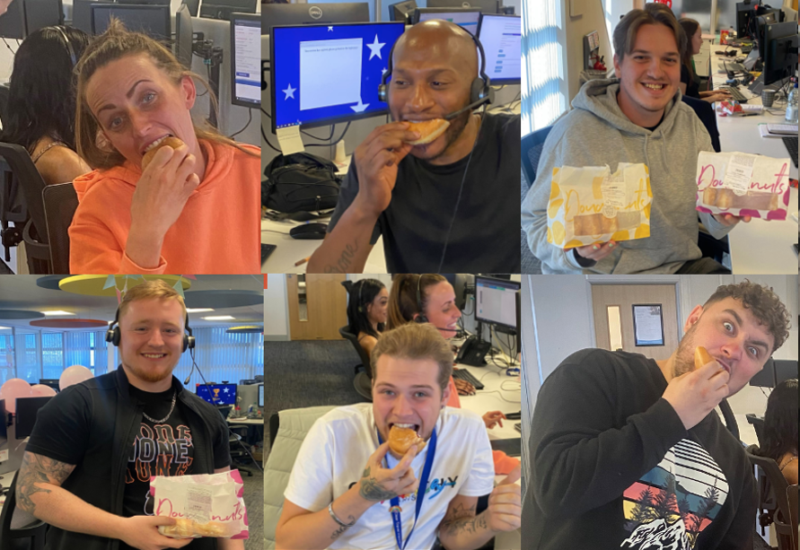 You “doughnut” want to miss this one!

August is busy in our call centres, and we’re hard at work helping holidaymakers get the right Travel Insurance.

So we were all delighted to be treated to some delicious <a href="/Tesco/">Tesco</a> #doughnuts!

#AllClear #AllClearTravel #TravelInsurance