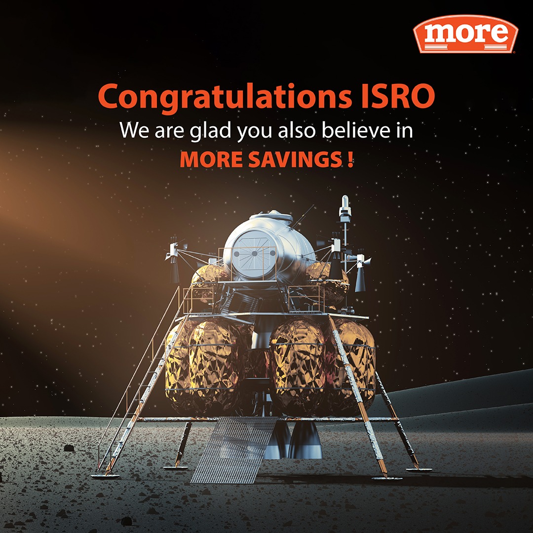 We are proud of our scientists for getting to the moon in the most economical fashion!
#Chandrayaan3 #ISRO #MoonOnABudget #moresavings