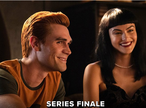 TVTango's tweet photo. 🌟Goodbye #Riverdale... Watch tonight @TheCW 9pm Series Finale @CW_Riverdale #NowLeavingRiverdale Starring #KJApa @lilireinhart @colesprouse @CamilaMendes @madelainepetsch @VanessaMorgan @DrewRayTanner #CaseyCott @EriVeronica #CharlesMelton About https://t.co/Dr3SRqeHBN https://t.co/Ce1fwBVHZl