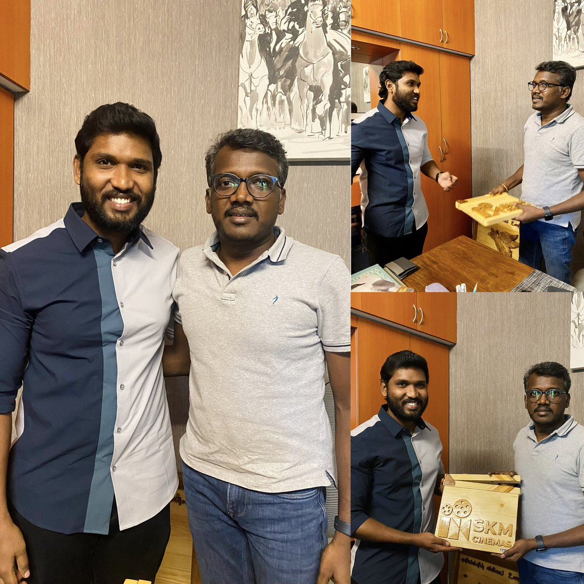 SkmCinemas's tweet photo. இயக்குனர் மாரிசெல்வராஜ்  @mari_selvaraj 🤩🤓🎉

#maariselvaraj #maariselvaraj🔥 #maamannan #directormaariselvaraj 
#skmcinemas #skmakil #skmcinemasofficial #skmcinemasproducer #skmcinemasakil #akilskm #akilskmcinemas #akilactor #akilproducer #producerakil #actorakil https://t.co/6TJAMBTK9K
