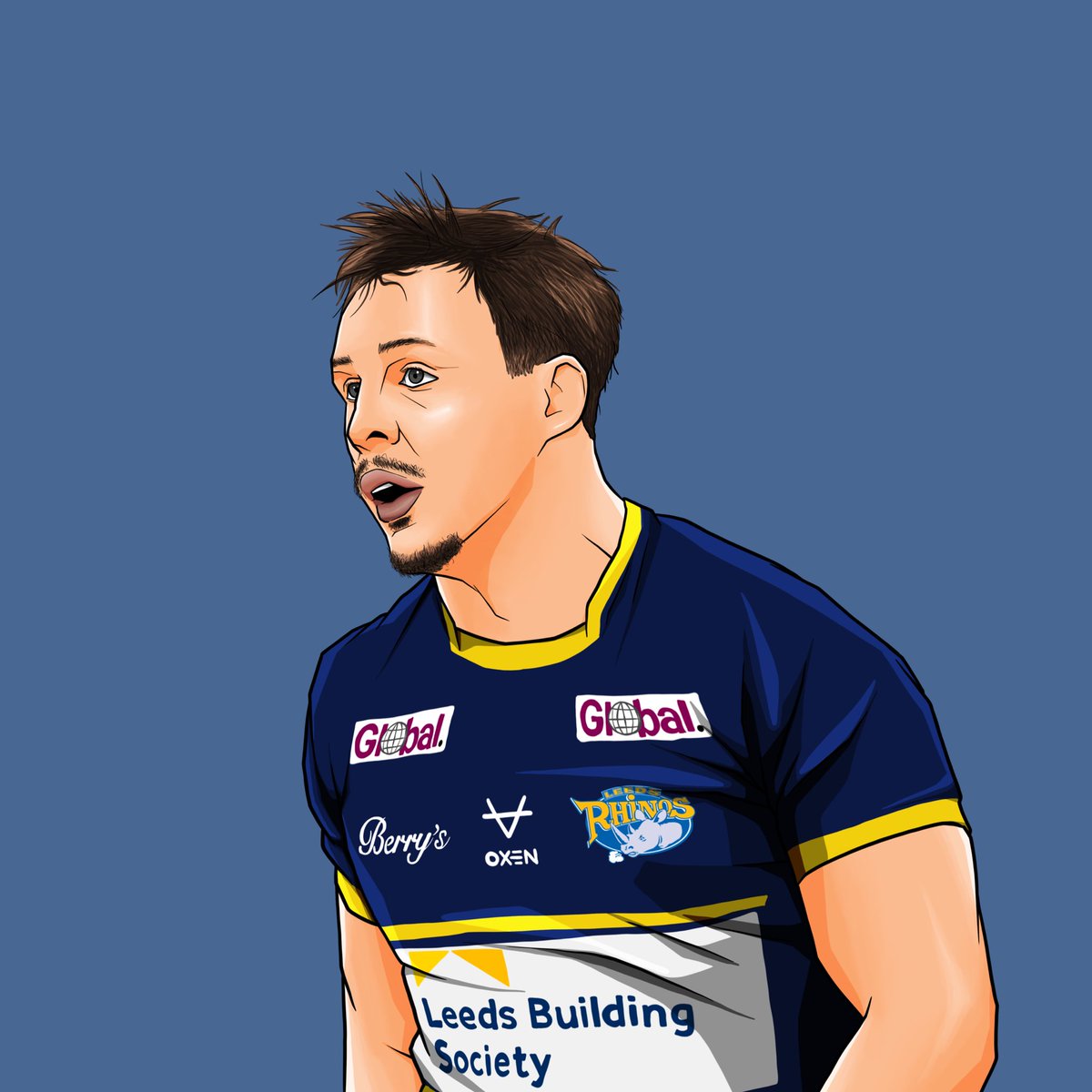 New one year deal for Donno. Always gives it 100%, that’s all we ask for🙌

#leeds #leedsrhinos #superleague #lrfc #headingley #art #illustration #yorkshire #league #rugby #rugbyleague #sport #sportart #print #designer #mot #alaw #marchingontogether #lufc