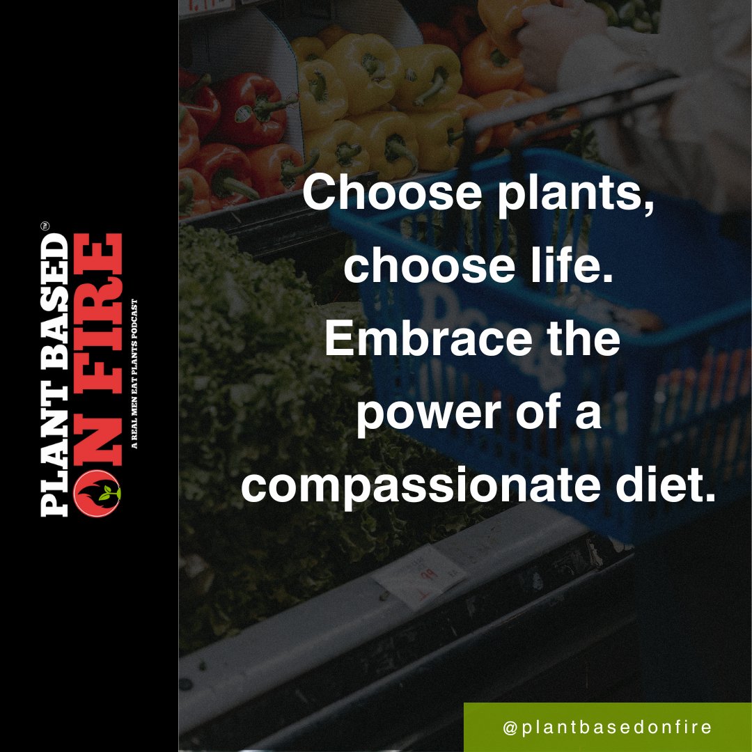pbofpodcast's tweet photo. 🌱Embrace compassion on your plate and in your heart.
#plantbased #plantpower #plantbasedonfire https://t.co/cgNMJXPDKC