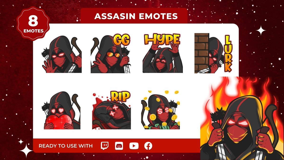 Need some cool emotes for you channel?
Hmu and get get a pack of emotes in a discounted price!😁
<a href="/TwitchUKI/">Twitch UK & Ireland</a>
<a href="/Twitch/">Twitch</a>
<a href="/TwitchSupport/">Twitch Support</a>
<a href="/TwitchDesktop/">Twitch Apps</a>
<a href="/TwitchDE/">Twitch DE</a>
#twitchstreamer  
(Ref from web)