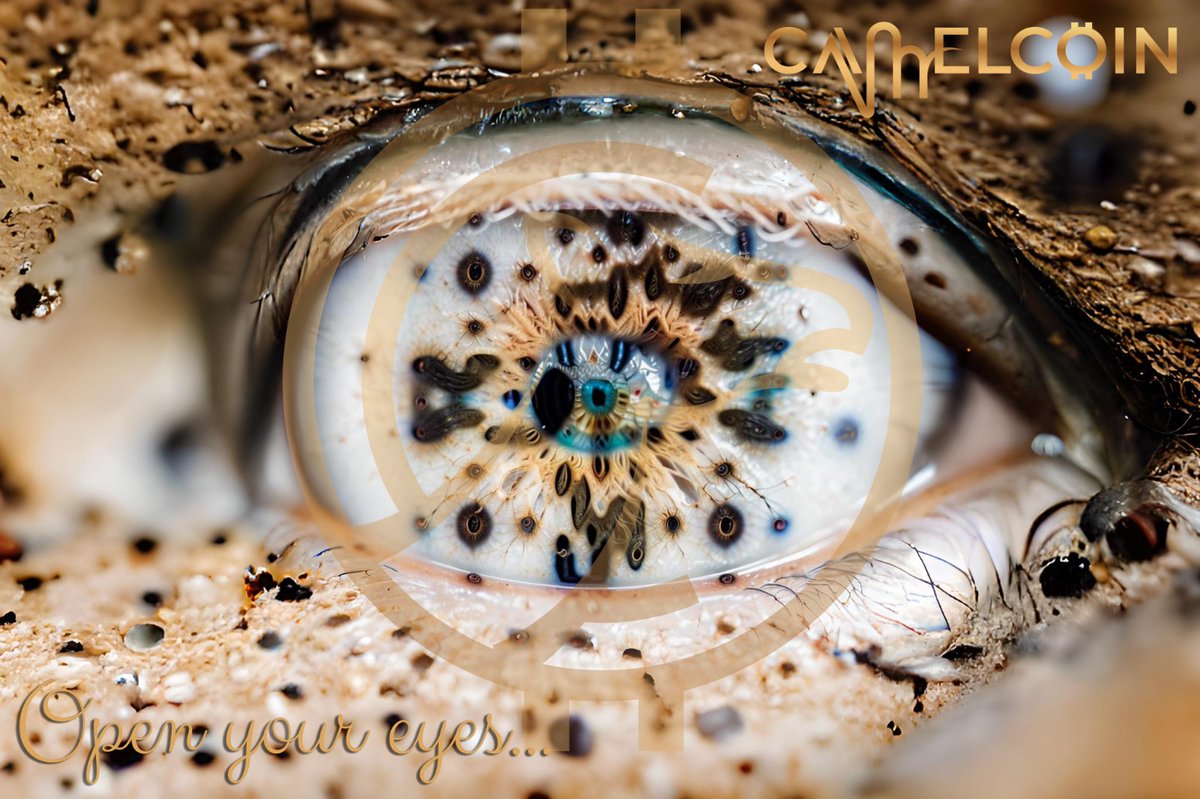 CamelcoinThe's tweet photo. Behold the mesmerizing detail! Can you spot the intricate pattern in this captivating close-up of an eye? Camelcoin, open your eyes! π·π· #EyeEnchantment #PatternedPeepers #GazeAndAmaze #EyesAreWindows #OpticalObsession #UpCloseAndPersonal #EyeArtistry #IntriguingIris #PatternPlay #EyeCandy π·https://t.co/V4S55s4ZAv