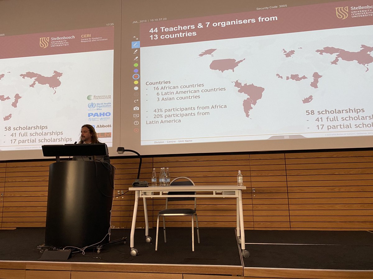 More than half of participants are from africa and latin america. #veme2023