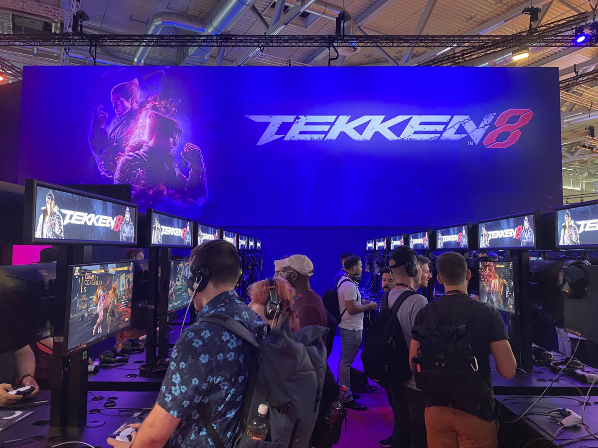 longlong071's tweet photo. TEKKEN fans eating good https://t.co/sJcQUzrljN