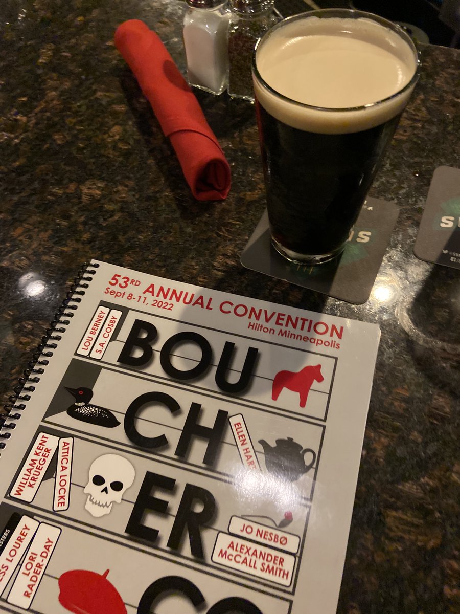 Heading to <a href="/Bouchercon/">Bouchercon</a>, the World Mystery Convention, in San Diego next week. If you’re there, please stop and say hi! bouchercon.com