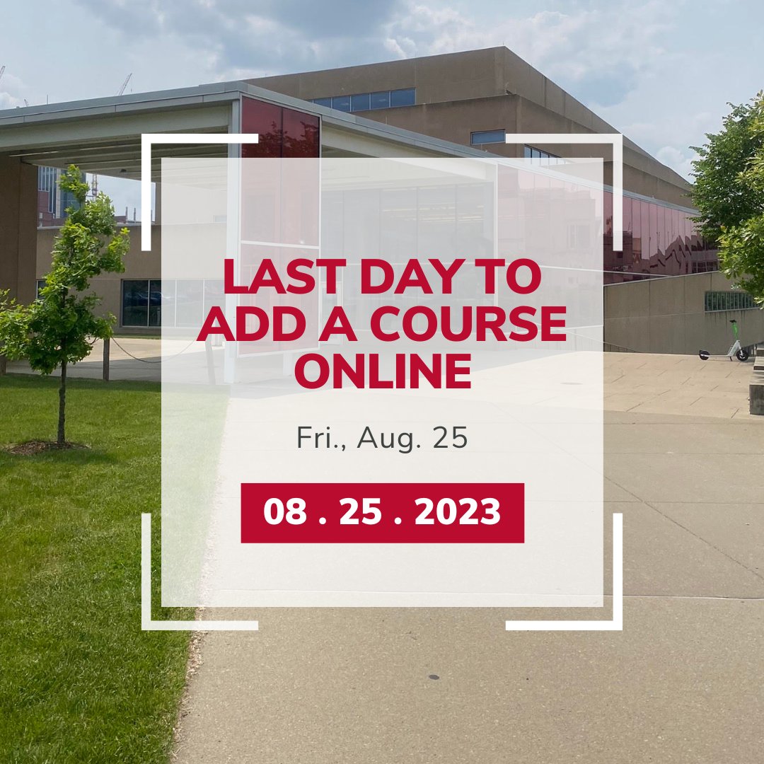 OSUEHEOUE's tweet image. Need to change your autumn schedule?

After this Friday, Aug. 25 students wishing to add a course will need to reach out to the course&apos;s instructor for permission and add courses through their academic advisor.