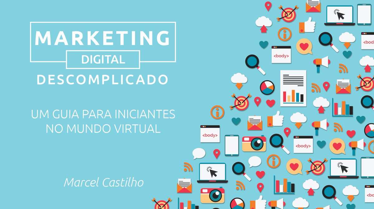 MarcelCast's tweet image. Precisa estudar do zero o marketing digital? Cansou de cursos complicados e tutorais mais ainda?
Esse ebook traz a essência do marketing digital, de forma simples e didática.
É um compilado de 12 ebooks em 1 só. Está com desconto e bônus. Aproveite!
bit.ly/ebook-mktdig-d…