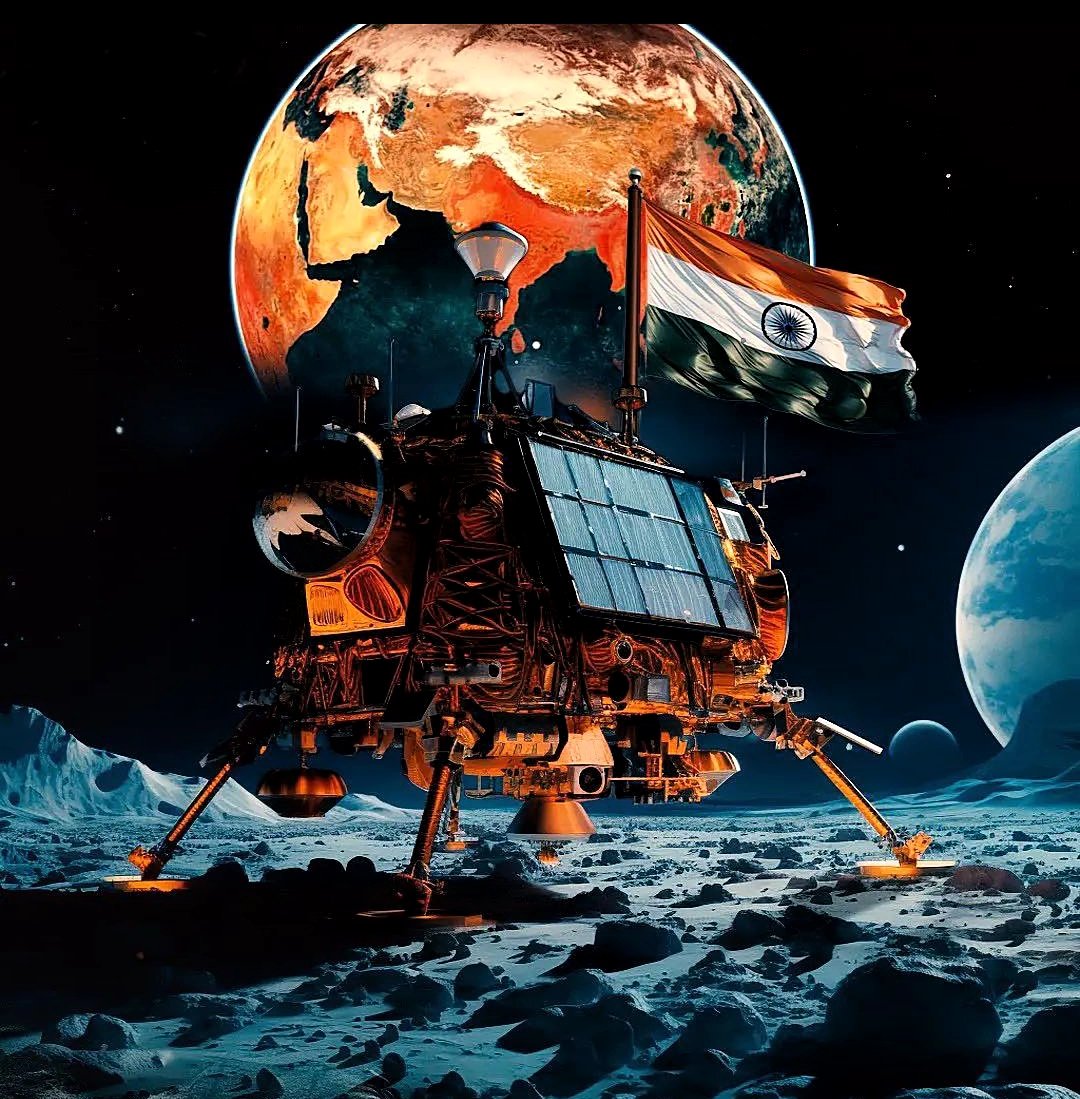 Congratulations to ISRO &amp; INDIA 🇮🇳
We are on the Moon 🌝💪💐💐
दुनिया से कहो...Copy that😀💪💪💪

This is the roar of India 🇮🇳💪💪🎆