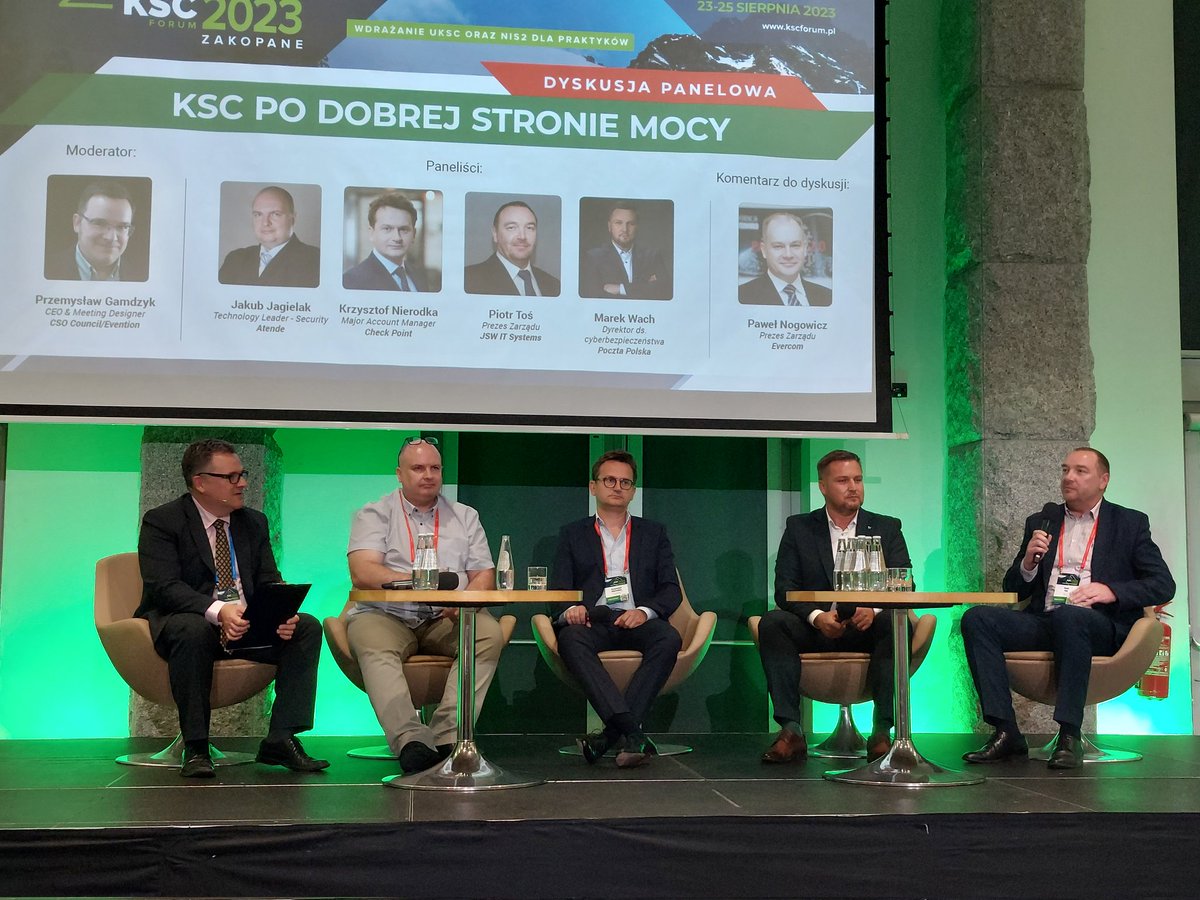 Forum Krajowego Systemu Cyberbezpieczeństwa 2023: dyr Marek Wach bierze udział w dyskusji panelowej na temat Ustawy o Krajowym Systemie Cyberbezpieczeństwa.