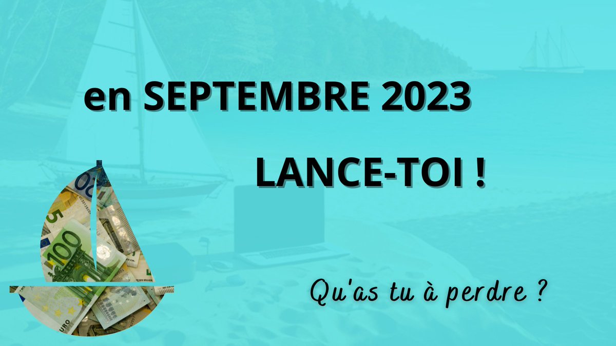 Dans quel business te lancer en Septembre 2023 si tu débutes ?

> Dropshipping : Marge faible, concurrence trop élevée
> Freelance : Marché saturé et tu rentres en concurrence contre l'IA
> Saas : À fond mais il faut de l'XP
> Twitter + IA + formation : OUI, ne tarde pas trop...