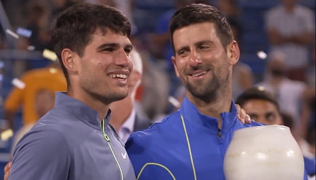DiarioSabemos's tweet photo. #MatchPoint | La guerra de Djokovic y Alcaraz: David contra Goliat
Por Tigre Manjatan
https://t.co/QoVH0YvQcc https://t.co/Zl9uXhMhJi