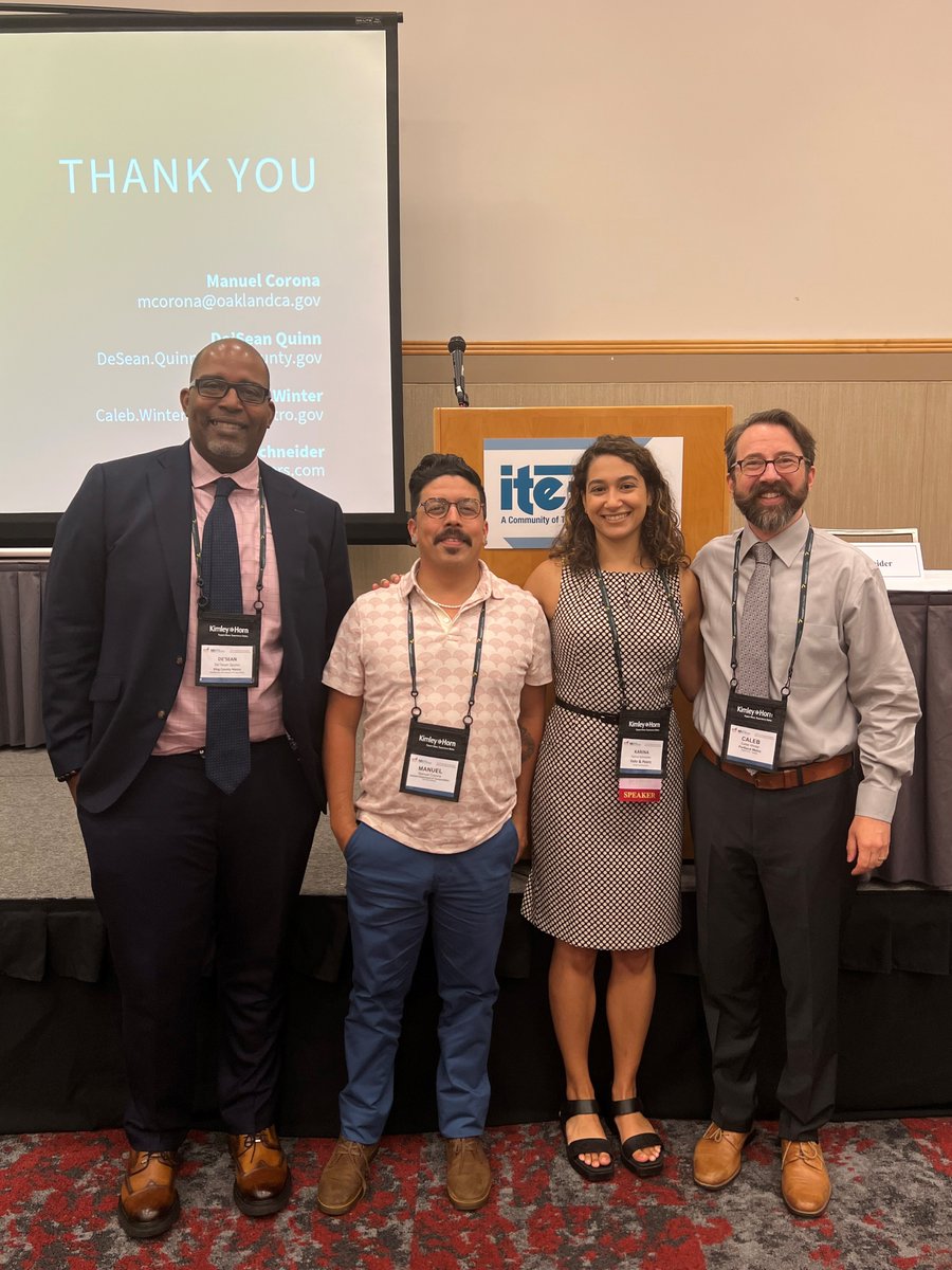 Our Fehr &amp; Peers team had a fantastic experience engaging at the <a href="/ITEhq/">ITE - Community of Transportation Professionals</a> Annual Meeting in Portland, OR. We loved building connections with fellow transportation professionals and are already looking forward to next year.