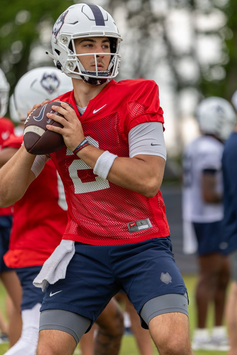 Quarterback Joe Fagnano will get the start in week one against NC State, per @UConnFootball. Fagnano completed 208 passes for 2,231 yards, 15 touchdowns and just 6 interceptions with FCS Maine in 2022. That doesn't even include the 296 yards he gained on the ground last season.