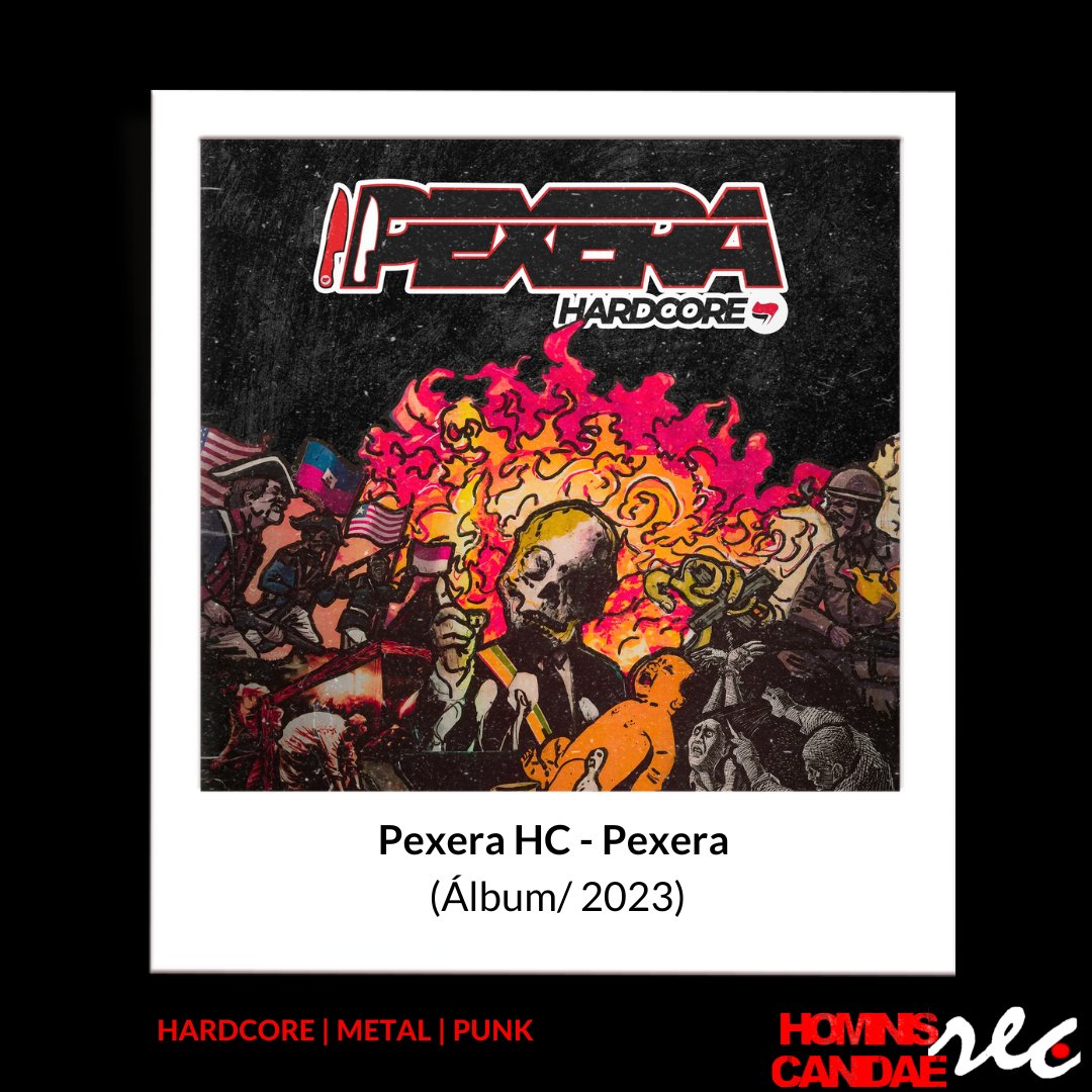 HominisCanidaee's tweet photo. UP #HCREC 85! Pexera HC - Pexera (Álbum/ 2023)

1º trabalho do Trio de Hardcore do Alto José do Pinho, zona Norte do Recife.

"Pexera" tem 7 faixas, misturando HC, Metal, Crossover, Punk, Agressividade e muita poesia!!

Ouça no seu streaming preferido ai:

https://t.co/K36qQUwEol https://t.co/3cc9zTHHgd