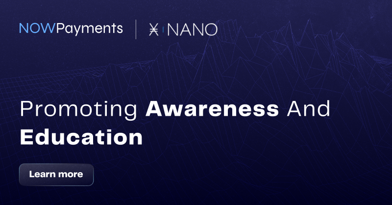 NOWPayments_io's tweet photo. The path to mainstream adoption of #crypto payments may seem challenging, but it's not impossible.

With its zero-fee transactions, eco-friendly approach, and instant payments, @nano offers a practical and inclusive solution for individuals and businesses alike.