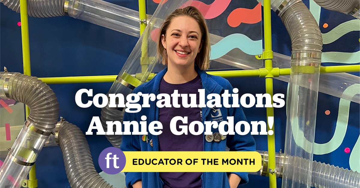 CNYFamilyTimes's tweet photo. This month's featured educator is Annie Gordon, Education Program Coordinator at the Sciencenter.

Read the full interview here: https://t.co/RAkNWu6Oqd

Know an educator who deserves a mention? Email courtneyk@familytimescny.com. https://t.co/qLZFWuvq4S