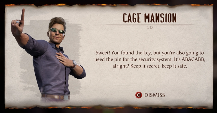 DaveSavage1982's tweet photo. Bravo @noobde . The blood code easter egg. ๐๐
#MortalKombat1 #MortalKombat #ABACABB https://t.co/hLkGeVTVke