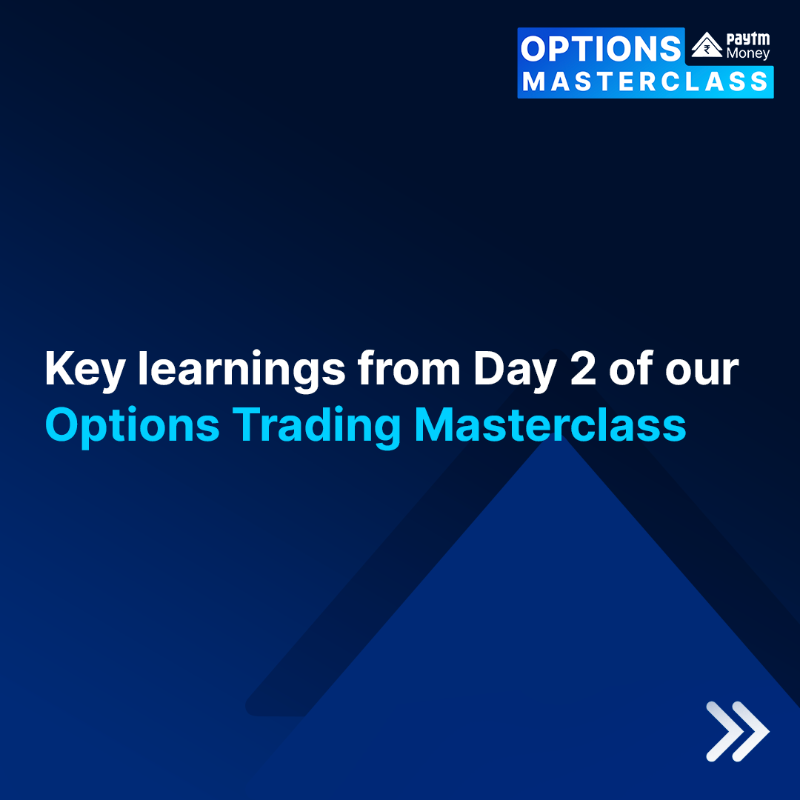 PaytmMoney's tweet photo. Day 2 of the Masterclass was full of technical learning and tomorrow's session holds much more...

#OptionsMasterclass #TradingSkills #LearnWithPaytm #FinancialEducation #ExpertSpeaker #OptionsTrading #PaytmMoney