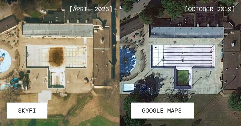 SkyfiApp's tweet photo. Google: My 5-10 year old images just aren’t cutting it anymore 🙁

SkyFi: Access near real-time, affordable Earth Observation data from SkyFi. Don't miss a single detail – order your first satellite image today!
