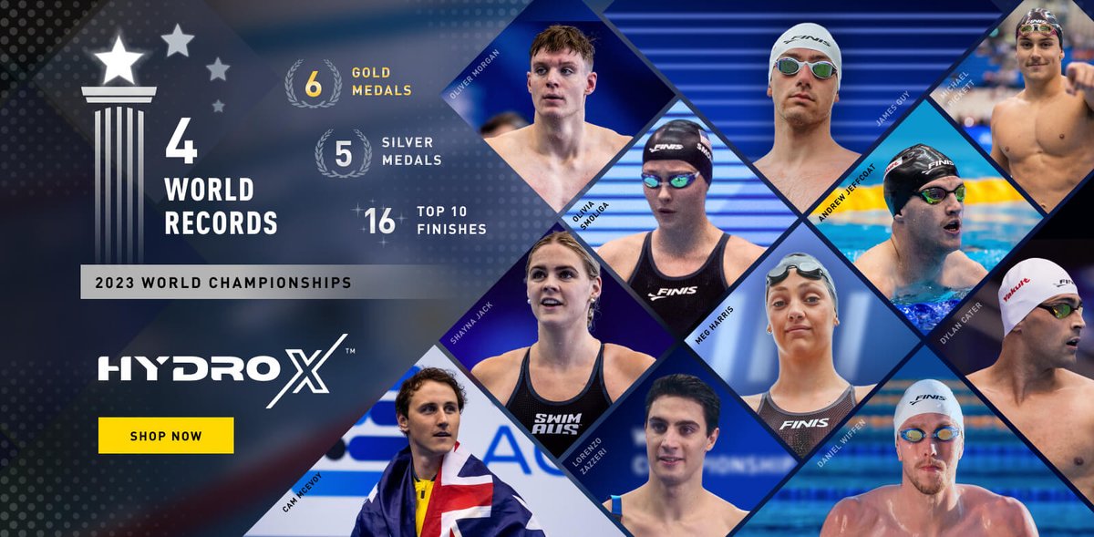 ProSwimwear's tweet photo. FINIS athletes that participated in the recent World Championships in Fukuoka, Japan all wore the HydroX. π
https://t.co/k1sAWtUDwN
#proswimwear #swimming #swim #racesuits #hydrox #competition #competitiveswimming #FINIS #FINISswim #TeamFINIS https://t.co/M3Er4djA6x