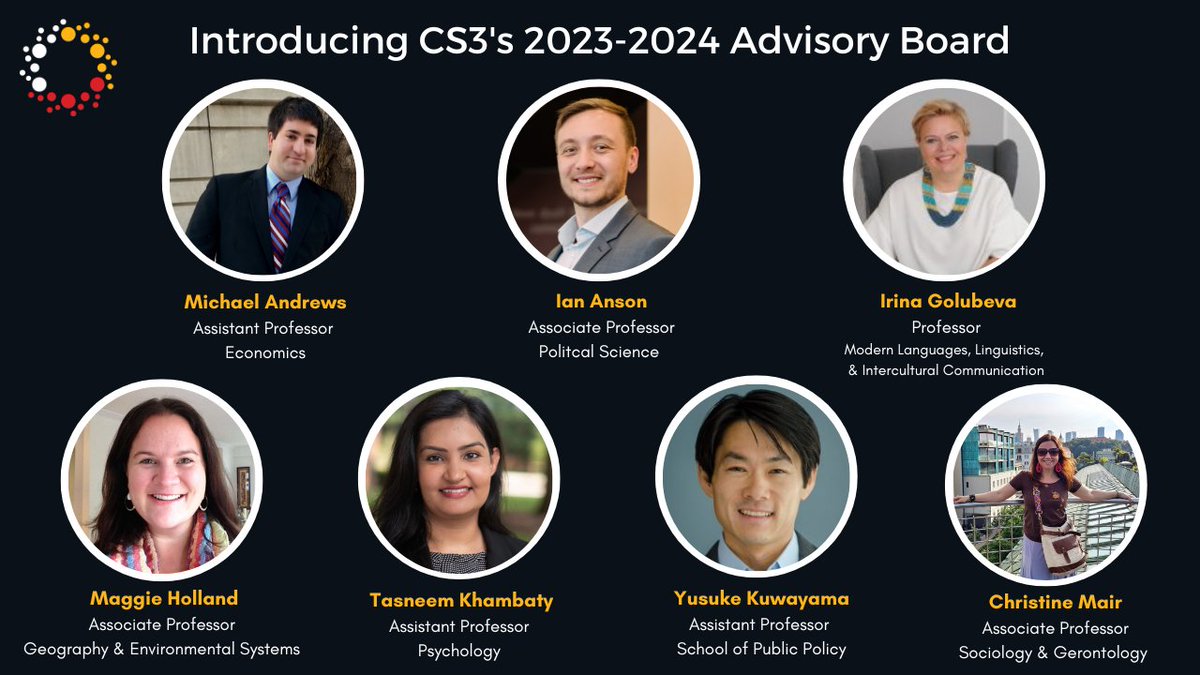 UMBC Center for Social Science Scholarship (@umbcsocsci) on Twitter photo Welcome back to our returning board members and welcome new members Irina Golubeva and Tasneem Khambaty! <a href="/UMBC_CAHSS/">UMBC CAHSS</a> <a href="/UMBCpolisci/">UMBC Department of Political Science</a> <a href="/UMBCsaph/">UMBC Sociology, Anthropology & Public Health</a> <a href="/EconUmbc/">Econ UMBC</a> <a href="/UMBCPubPolicy/">The School of Public Policy at UMBC</a> <a href="/GesUmbc/">UMBC Geography & Environmental Systems</a> <a href="/MLLI_UMBC/">MLLI@UMBC</a> Welcome back to our returning board members and welcome new members Irina Golubeva and Tasneem Khambaty! <a href="/UMBC_CAHSS/">UMBC CAHSS</a> <a href="/UMBCpolisci/">UMBC Department of Political Science</a> <a href="/UMBCsaph/">UMBC Sociology, Anthropology & Public Health</a> <a href="/EconUmbc/">Econ UMBC</a> <a href="/UMBCPubPolicy/">The School of Public Policy at UMBC</a> <a href="/GesUmbc/">UMBC Geography & Environmental Systems</a> <a href="/MLLI_UMBC/">MLLI@UMBC</a>