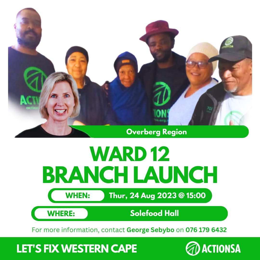 YvettedKR01's tweet photo. Another Branch launch tomorrow... WARD 12 - OVERBERG REGION, rapid growth a Ross the Western Cape. #WhereWeGoWeGrow #Project2024 @ActionSAWCape @Action4SA @HermanMashaba @go2Michelle @MmQwashu @JohnMoodeyGP @ZintleK_deLange @AntoinetteLoff1 👏👏👏👏💚💚🇿🇦🇿🇦 https://t.co/oxeuABqkVX