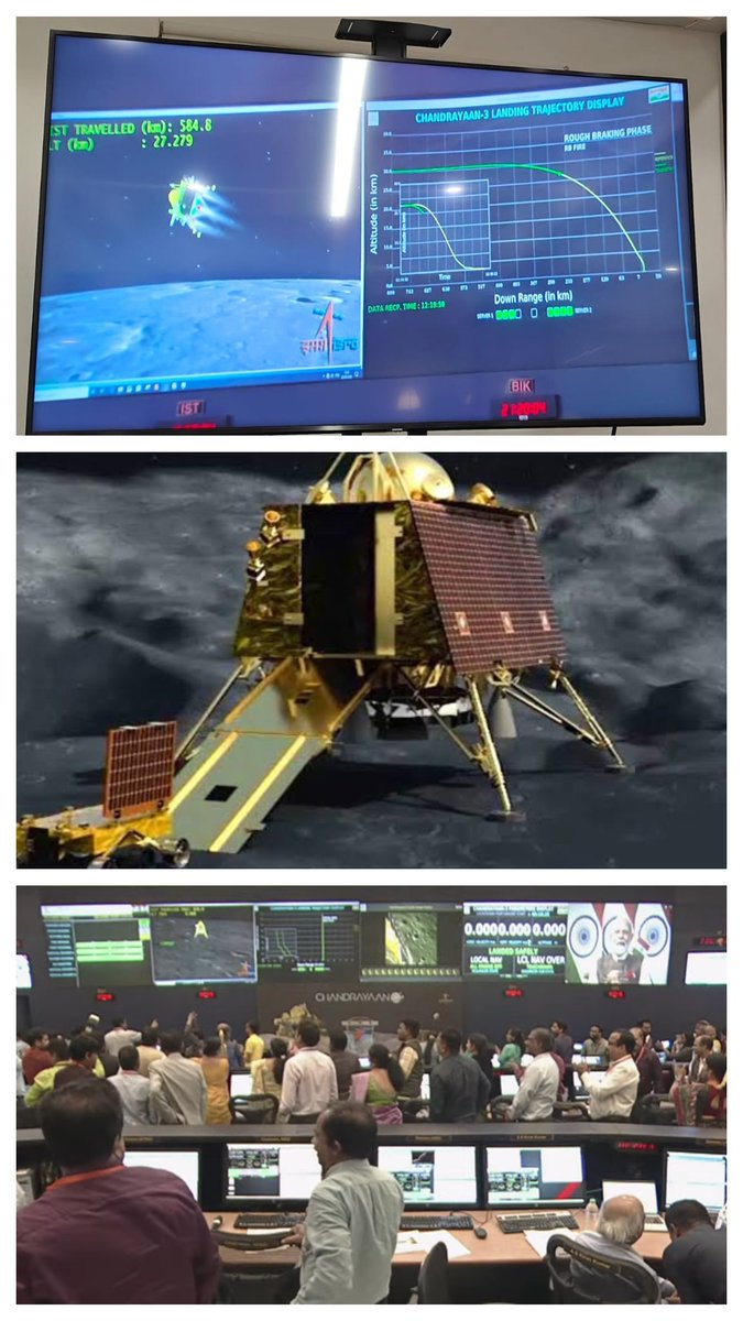 India met #ChandaMama 🇮🇳 Congratulations!! to <a href="/isro/">ISRO</a> 🎉 for making all Indians proud. #Chandrayan3 #MoonMission #IndiaOnTheMoon #IndiaOnMoon  <a href="/narendramodi/">Narendra Modi</a> <a href="/iitdelhi/">IIT Delhi</a> <a href="/IndiaDST/">DSTIndia</a> <a href="/PrinSciAdvOff/">Office of Principal Scientific Adviser to the GoI</a>