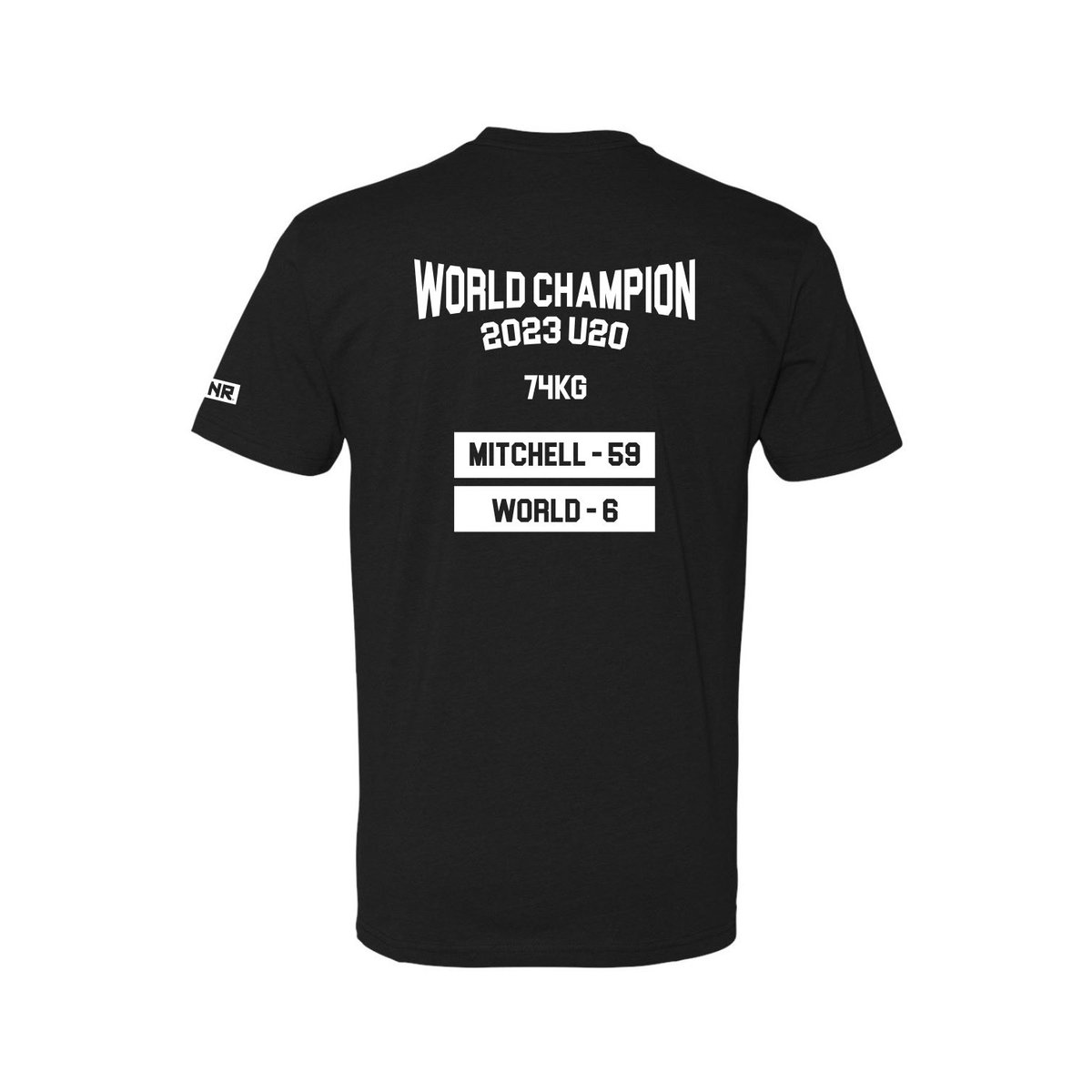 My WORLD CHAMPION shirts drop today at noon!! This is my first ever shirt and it's for a good occasion. Thank you to everyone behind the scenes that helped make this possible.

mesenbrinkapparel.itemorder.com