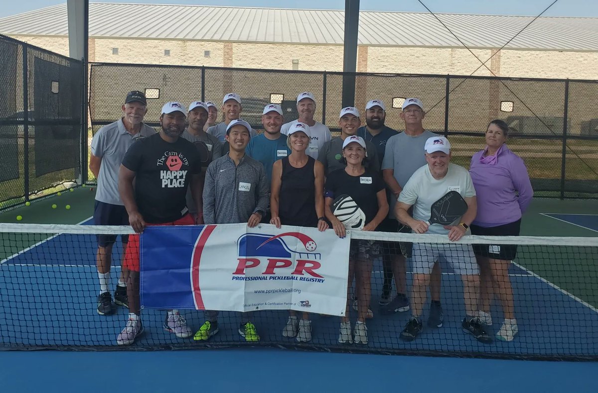 pprpickleball's tweet photo. The Oasis Pickleball Club was the site of one of this weekend's Certification Trainings!
If you missed it, don't worry – we'll be back at Oasis soon! With hundreds of workshops scheduled around the country, make sure to check out the workshop schedule at https://t.co/I31oHilYNh. https://t.co/YmsoVYCCL2