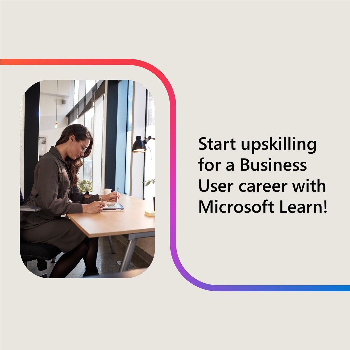 You love Microsoft 365, Dynamics 365, and AI—but did you know you can make a career out of it? 😍 As a Business User, you can leverage these tools to meet business needs. 🏆 Explore training for this career path: msft.it/60149unVe
