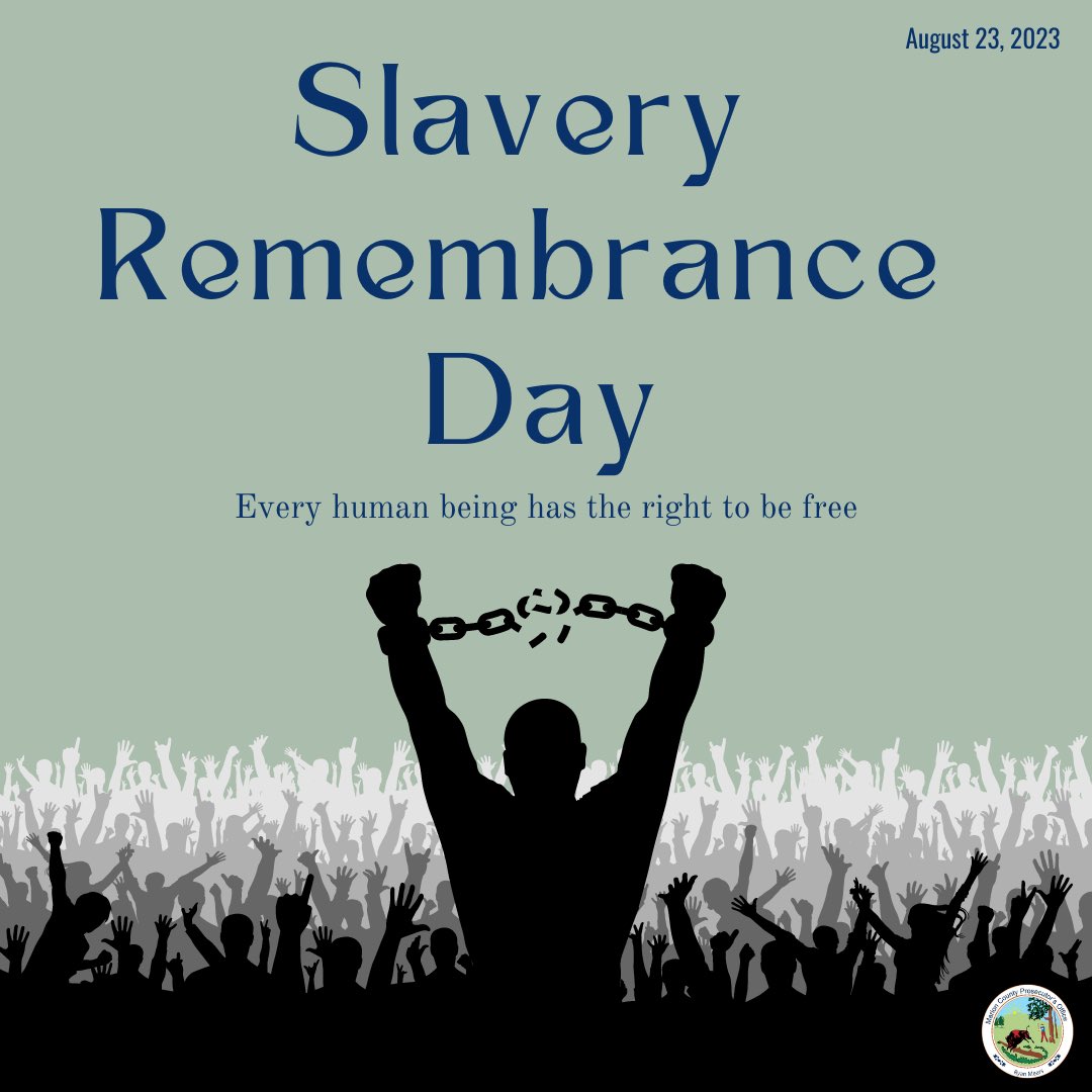 Slavery Remembrance Day was created by the United Nations Educational, Scientific, & Cultural Organization (UNESCO) to pay tribute to the men and women who fought against oppression. Please take a moment with us to remember & honor the victims of this unimaginable time in history