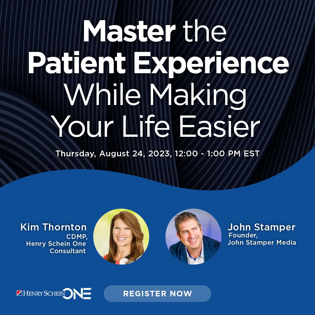 You don't want to miss this! Join our exclusive webinar designed for dental professionals. Learn how to master the patient experience while optimizing your workflow for a smoother, more fulfilling practice. Secure your spot today! bit.ly/3YE7mfA