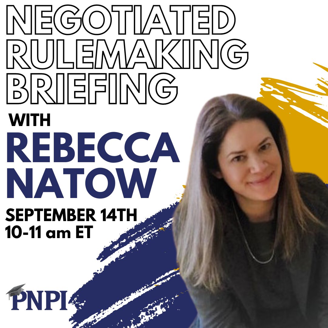 Need to know the what, when, and why of #NegReg? We’ll answer these questions and more with <a href="/HofstraU/">Hofstra University</a>’s <a href="/rebeccanatow/">Dr. Rebecca Natow</a> on September 14th. Register today to join us for this important briefing: ow.ly/hwUB50PCklH