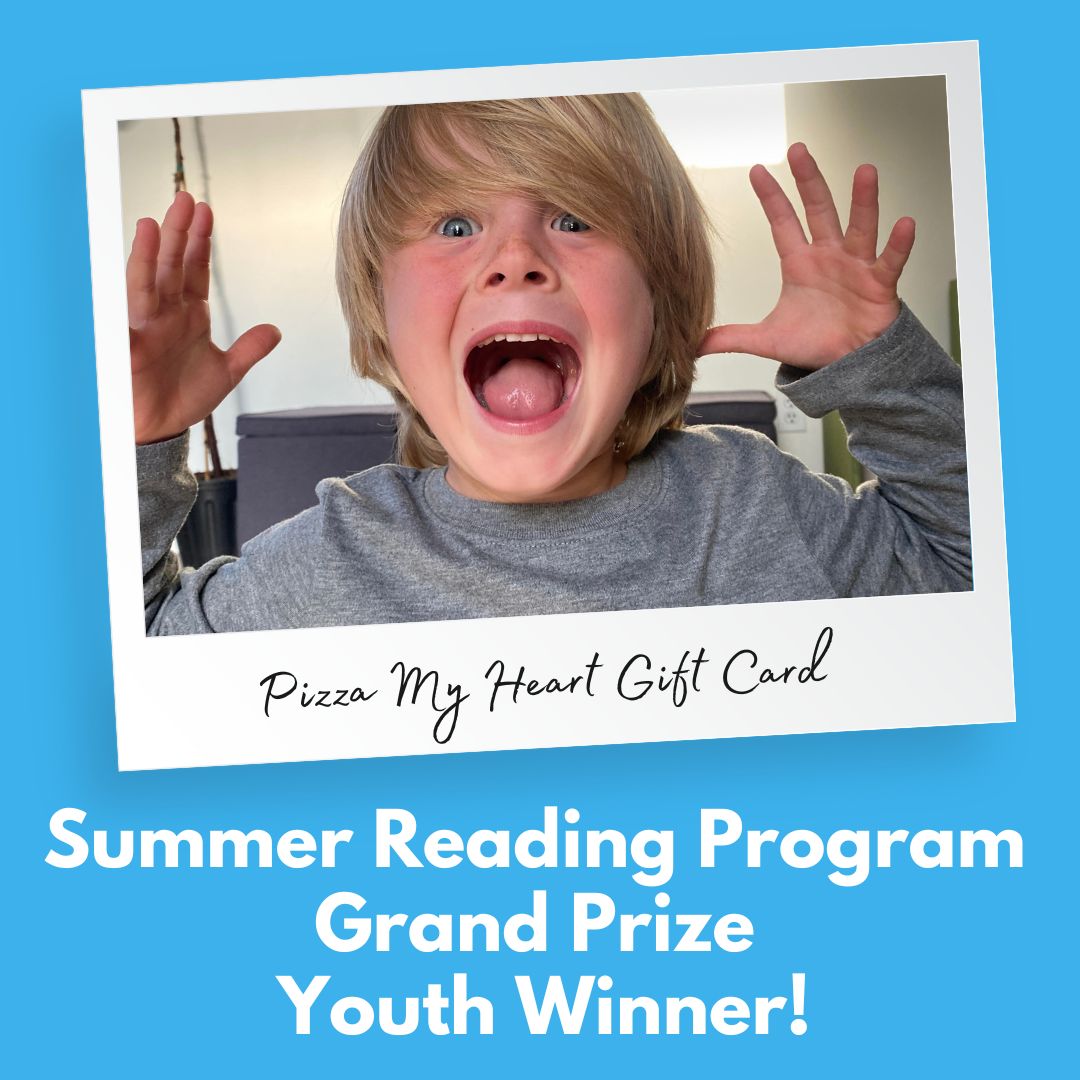 SantaCruzPL's tweet image. Oliver just found out he is a winner of the #SummerReadingProgram raffle! We are so excited to award Oliver with a gift card to @PizzaMyHeart! 
Keep an eye out for a full list of winners from this year's program...👀