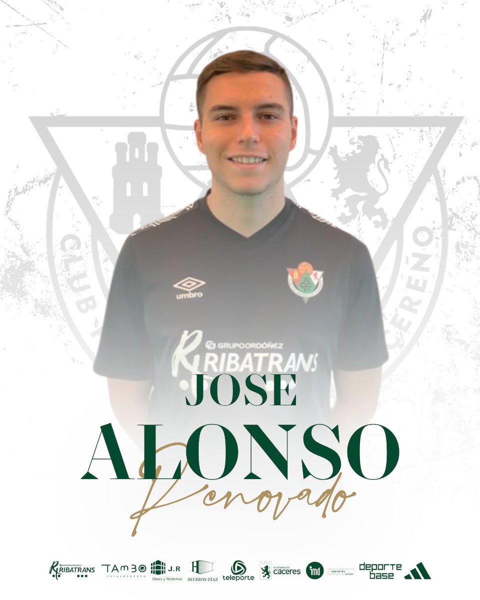 OFICIAL | 

Jose Alonso <a href="/joseAlRo_10/">Jose Alonso</a>  renueva con la Cantera y vuelve a dirigir al Infantil C.

Estará será su tercera temporada en la Cantera del CP Cacereño.