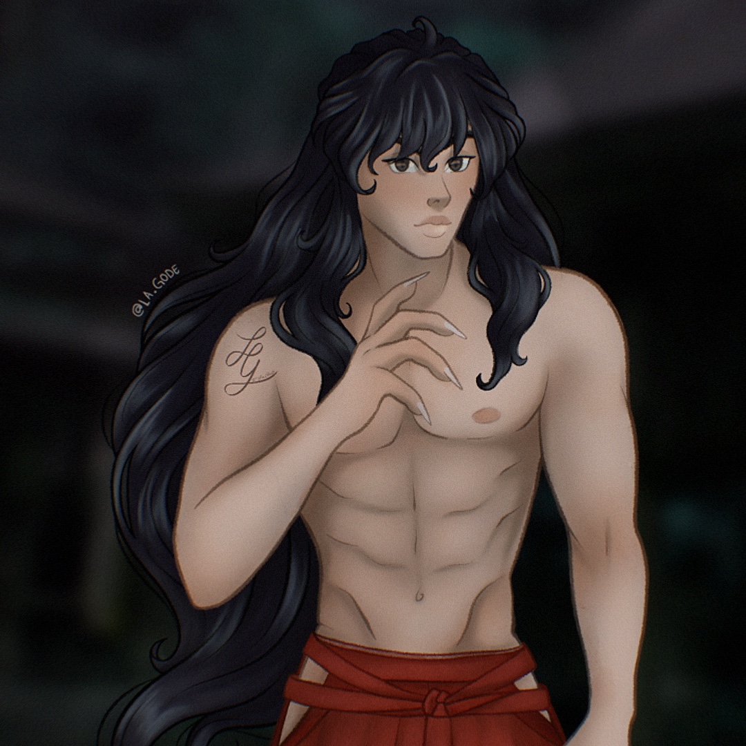 La_gode's tweet photo. Summoning all Inuyasha fans! I'm re-watching the anime and I could stop myself from drawing him... and all his versions, I might do more soon, let me know if I should! #inuyashafanart #inuyashaanime #inuyasha #inuyashafanart #fanart https://t.co/lf5IiBaIXV