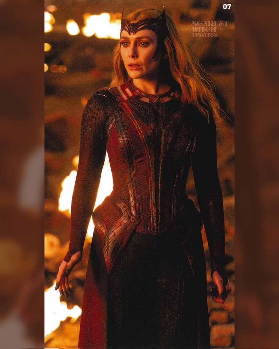 Elizabeth Olsen as The Scarlet Witch in ‘Doctor Strange in the Multiverse of Madness’